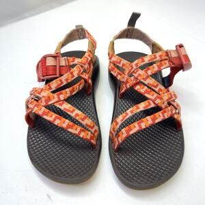 Chaco ZX1 Strappy Outdoor Ecotread Sandals Kids Youth Size 13 Multicolor